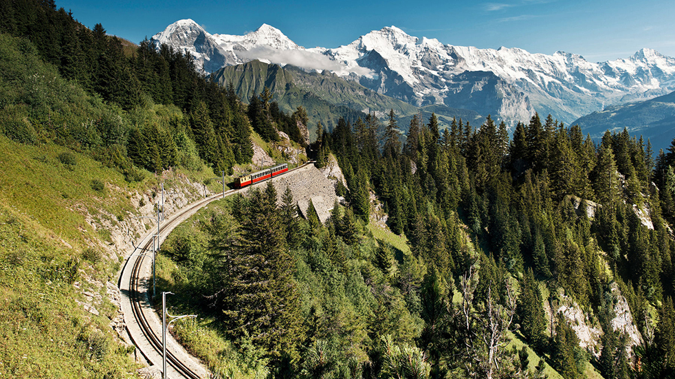 Made in Bern Switzerland mountains Schynige platte